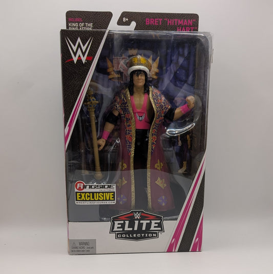 2018 WWE Mattel Elite Collection Ringside Exclusive "King of the Ring" Bret "Hitman" Hart