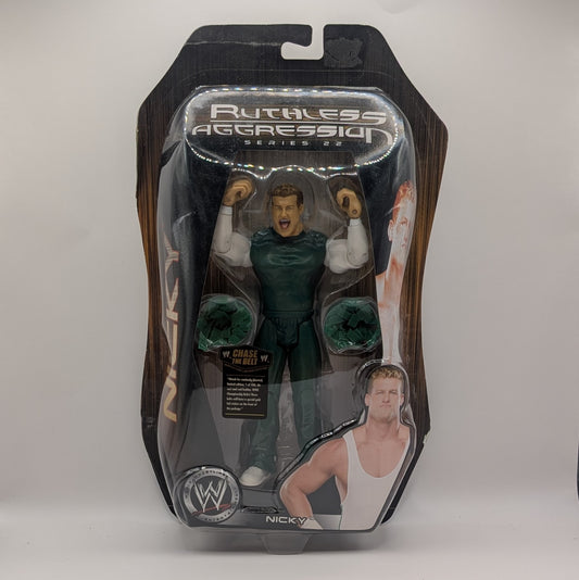 2006 WWE Jakks Pacific Ruthless Aggression Series 22 Nicky