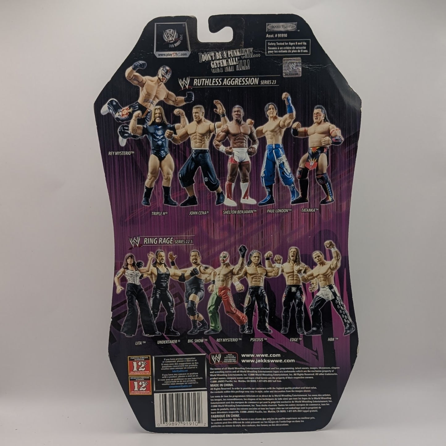 2006 WWE Jakks Pacific Ruthless Aggression Series 23 Rey Mysterio
