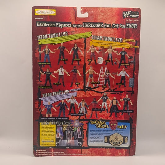 1999 WWF Jakks Pacific Titantron Live Raw Heat Series 1 Mankind