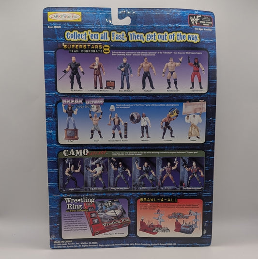1999 WWF Jakks Pacific Superstars Series 8 "Team Corporate" Ken Shamrock