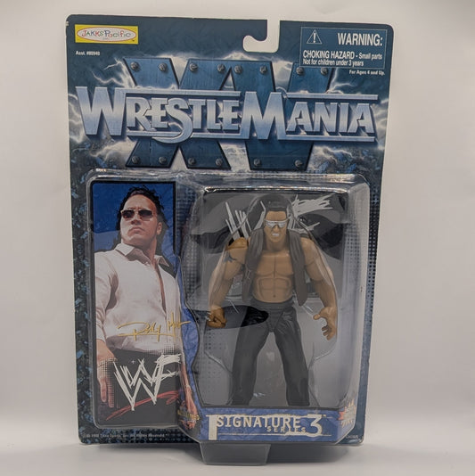1999 WWF Jakks Pacific Signature Series 3 The Rock