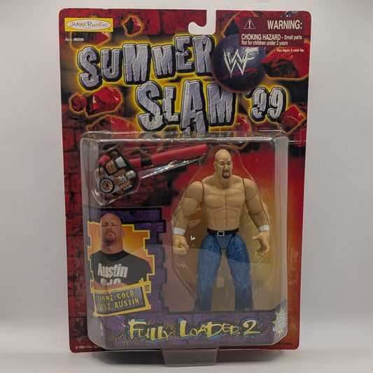 1999 WWF Jakks Pacific Fully Loaded Series 2 Stone Cold Steve Austin