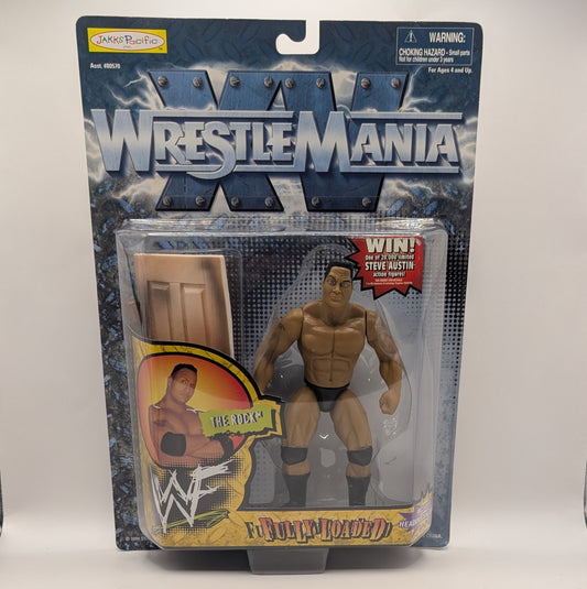 1999 WWF Jakks Pacific Fully Loaded Series 1 The Rock