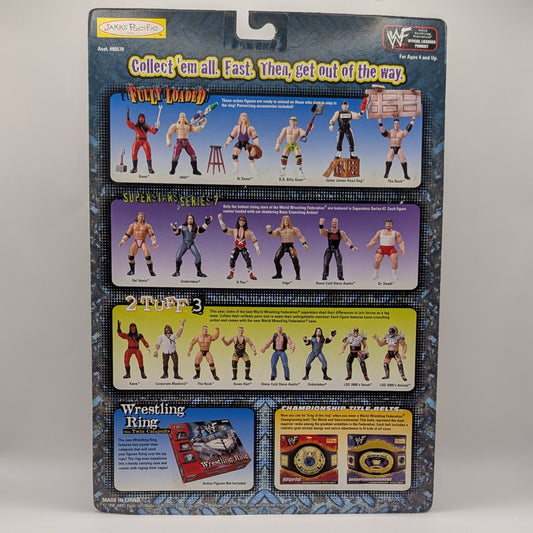 1999 WWF Jakks Pacific Fully Loaded Series 1 The Rock
