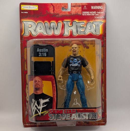 1999 WWF Jakks Pacific Titantron Live Raw Heat Series 1 Stone Cold Steve Austin