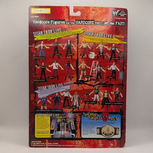 1999 WWF Jakks Pacific Titantron Live Raw Heat Series 1 Stone Cold Steve Austin