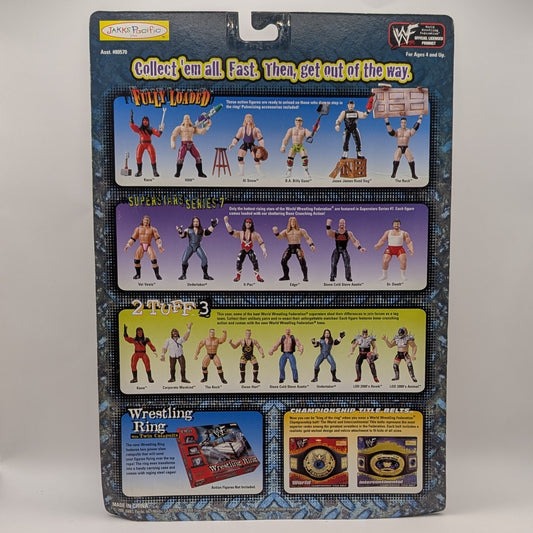 1999 WWF Jakks Pacific Fully Loaded Series 1 Jesse James Road Dog