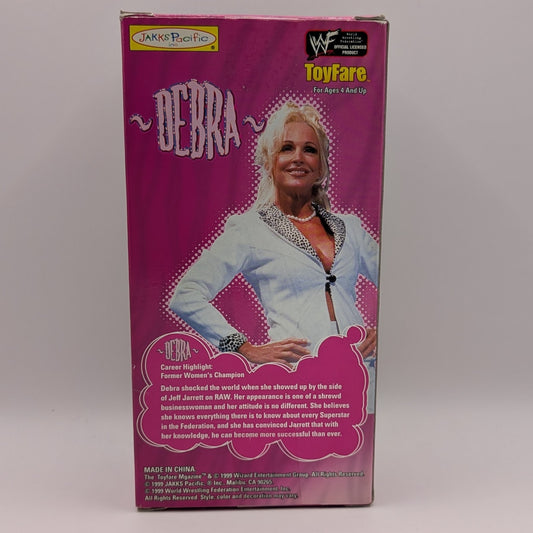 1999 WWF Jakks Pacific Debra ToyFare Mailaway Exclusive Collector Figure