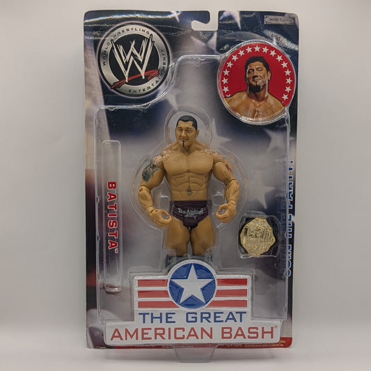 2005 WWE Jakks Pacific Ruthless Aggression Pay Per View Series 10 "Great American Bash" Batista