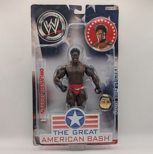 2005 WWE Jakks Pacific Ruthless Aggression Pay Per View Series 10 "Great American Bash" Orlando Jordan
