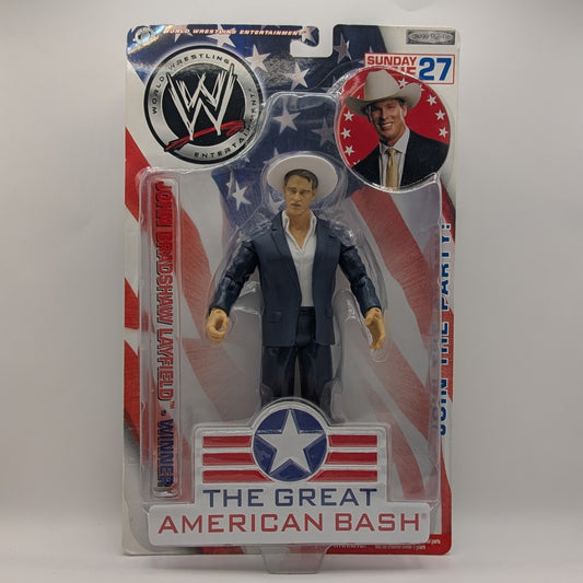 2004 WWE Jakks Pacific Ruthless Aggression Pay Per View Series 6 "Great American Bash" John Bradshaw Layfield