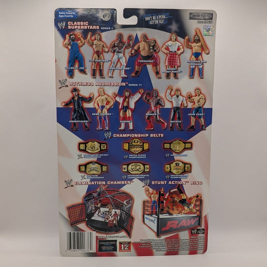 2004 WWE Jakks Pacific Ruthless Aggression Pay Per View Series 6 "Great American Bash" John Bradshaw Layfield