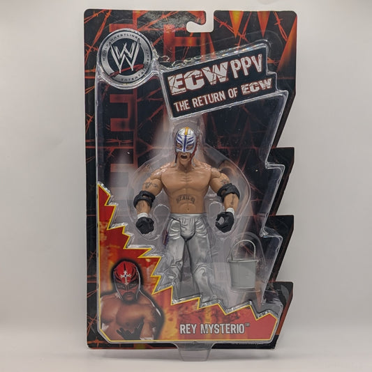 2005 WWE Jakks Pacific Ruthless Aggression Pay Per View Series 9 "The Return of ECW" Rey Mysterio