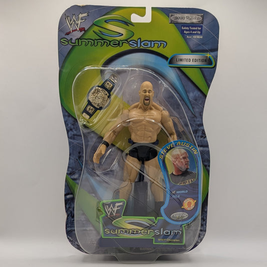 2001 WWF Jakks Pacific Titantron Live SummerSlam Steve Austin