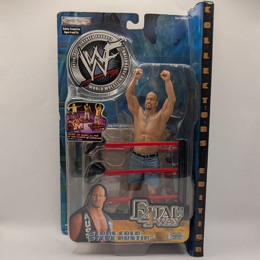 2002 WWE Jakks Pacific Fatal Four Way Series 2 Stone Cold Steve Austin