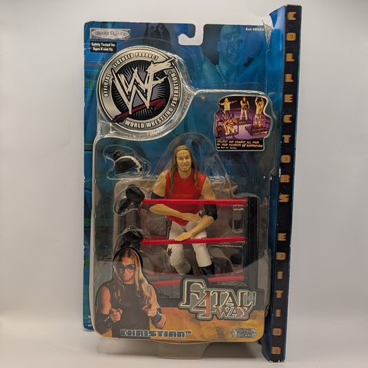 2002 WWE Jakks Pacific Fatal Four Way Series 2 Christian
