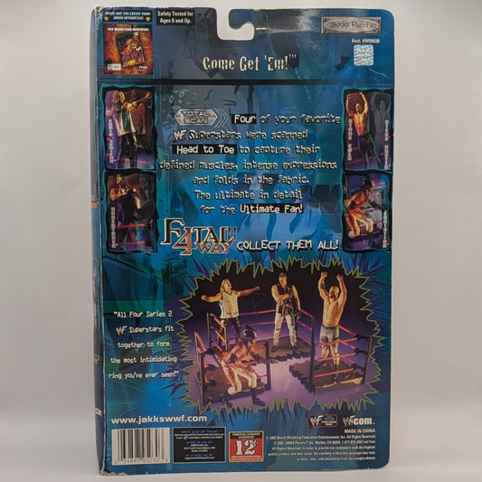 2002 WWE Jakks Pacific Fatal Four Way Series 2 Chris Jericho