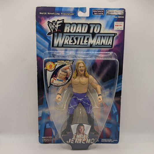 2002 WWF Jakks Pacific Road to WrestleMania Chris Jericho