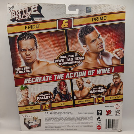2012 WWE Mattel Basic Battle Packs Series 19 Epico & Primo