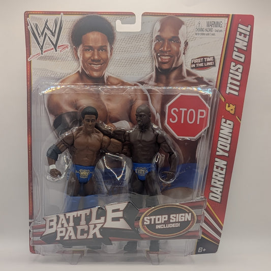 2013 WWE Mattel Basic Battle Packs Series 21 Darren Young & Titus O'Neil