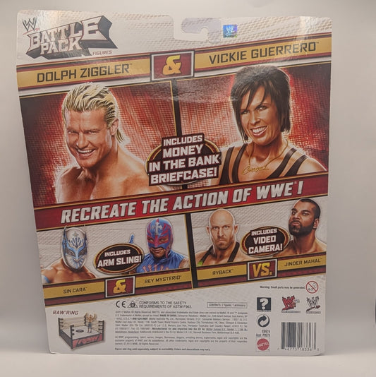 2013 WWE Mattel Basic Battle Packs Series 22 Dolph Ziggler & Vickie Guerrero