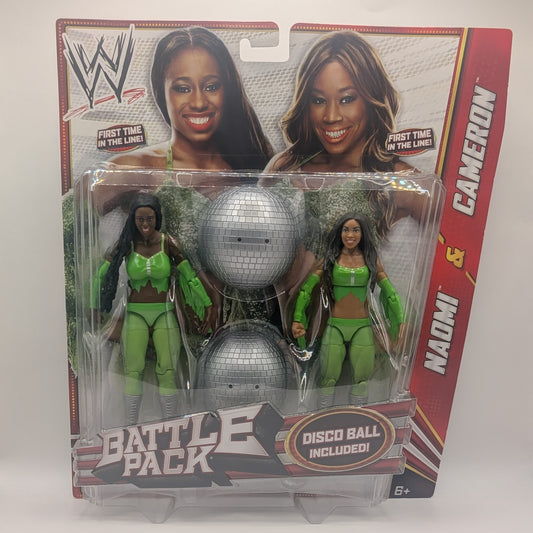 2013 WWE Mattel Basic Battle Packs Series 24 Naomi & Cameron