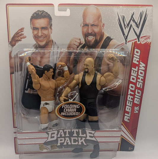 2012 WWE Mattel Basic Battle Packs Series 16 Alberto Del Rio vs. Big Show