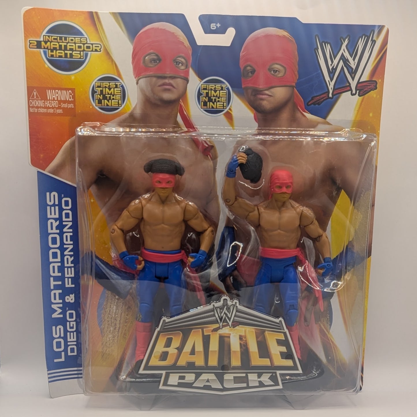 2014 WWE Mattel Basic Battle Packs Series 29 Los Matadores: Diego & Fernando