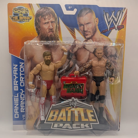 2014 WWE Mattel Basic Battle Packs Series 27 Daniel Bryan vs. Randy Orton