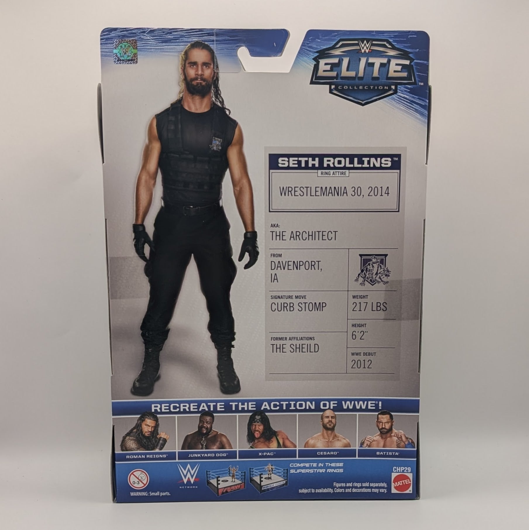 Action Figure WWE Elite Collection 33 - Ricky Steamboat Series 93 - Mattel