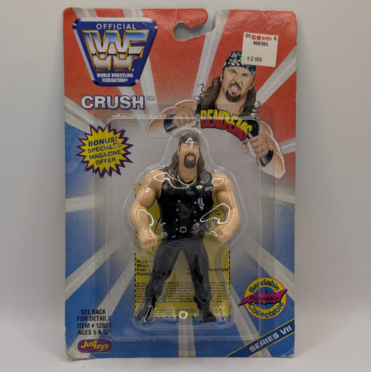 1997 WWF Just Toys Bend-Ems Series 7 Crush