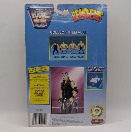 1997 WWF Just Toys Bend-Ems Series 7 Crush