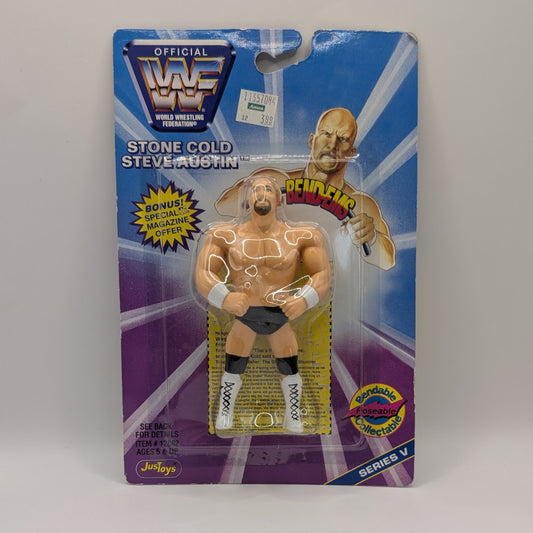 1997 WWF Just Toys Bend-Ems Series 5 Stone Cold Steve Austin