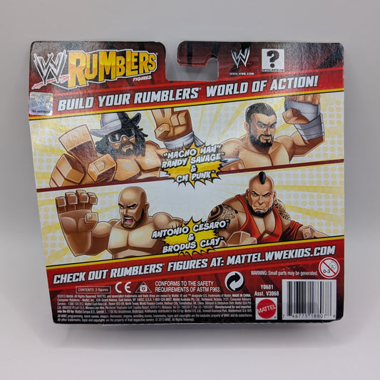 2013 WWE Mattel Rumblers Series 3 "Macho Man" Randy Savage & CM Punk