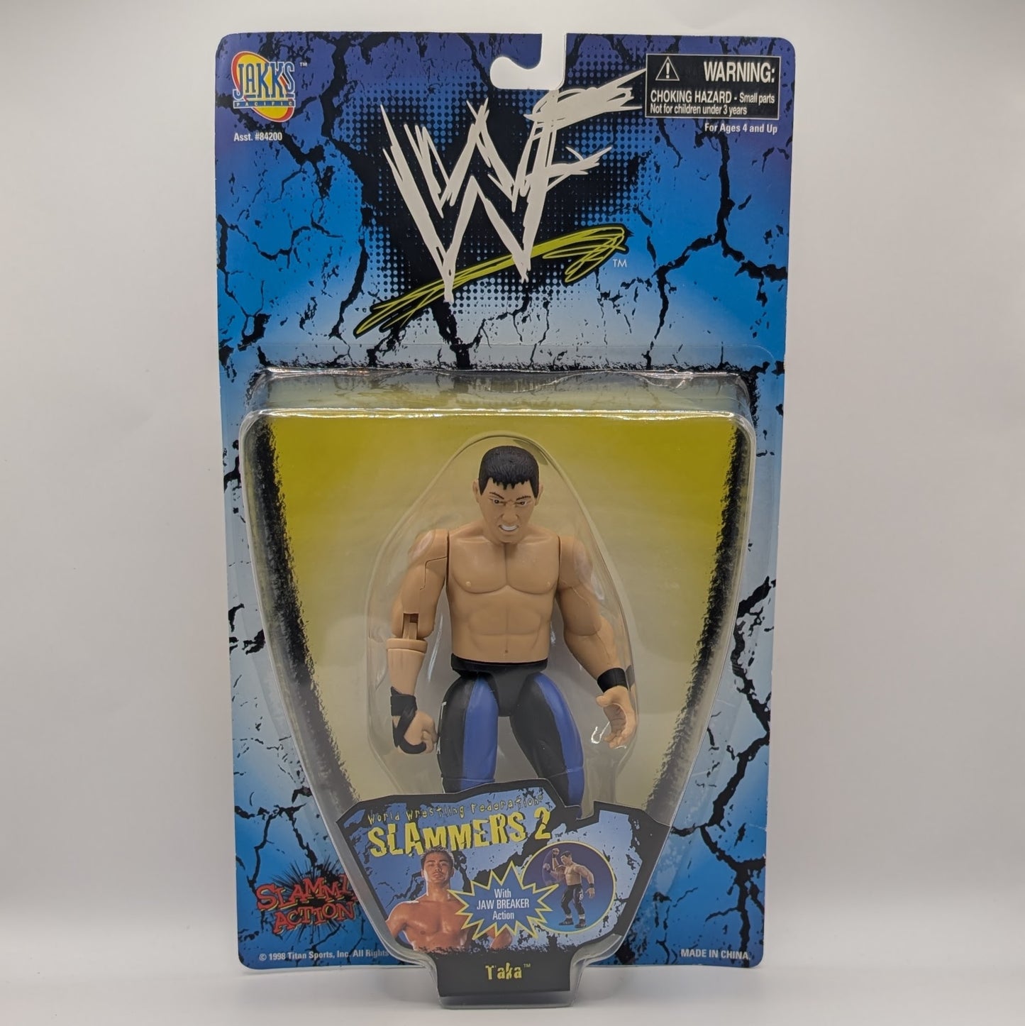 1998 WWF Jakks Pacific Slammers Series 2 Taka