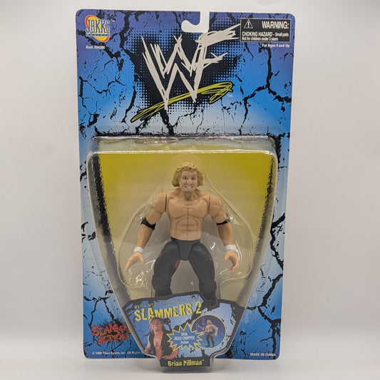 1998 WWF Jakks Pacific Slammers Series 2 Brian Pillman