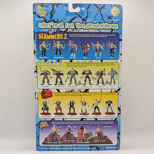 1998 WWF Jakks Pacific Slammers Series 2 Brian Pillman