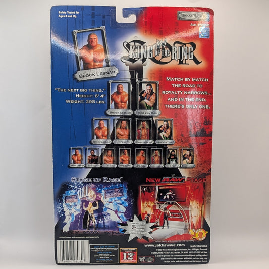 2002 WWE Jakks Pacific Titantron Live King of the Ring Limited Edition Brock Lesnar