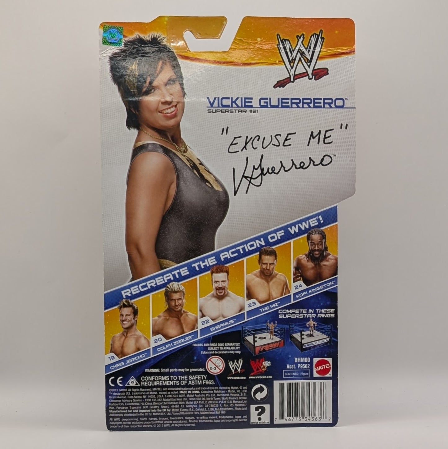 2014 WWE Mattel Basic Series 38 #21 Vickie Guerrero