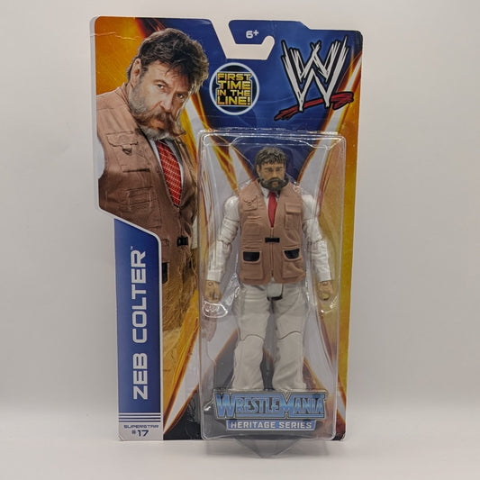 2014 WWE Mattel Basic Series 37 #17 Zeb Colter [WrestleMania Heritage]