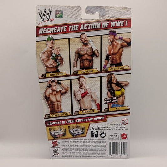 2013 WWE Mattel Basic Series 24 #06 AJ