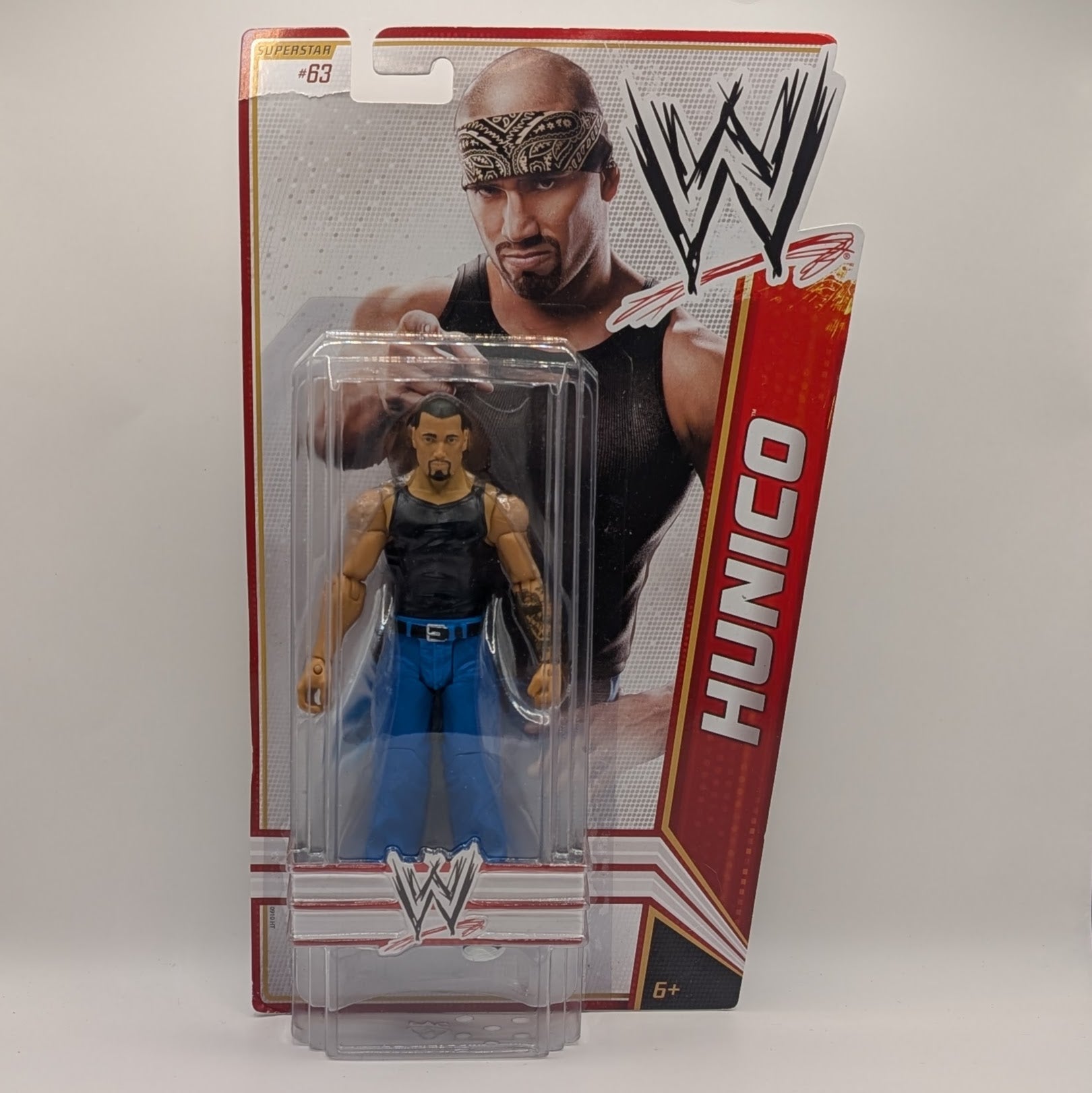 2012 WWE Mattel Basic Series 23 #63 Hunico – Wrestling Figure Database