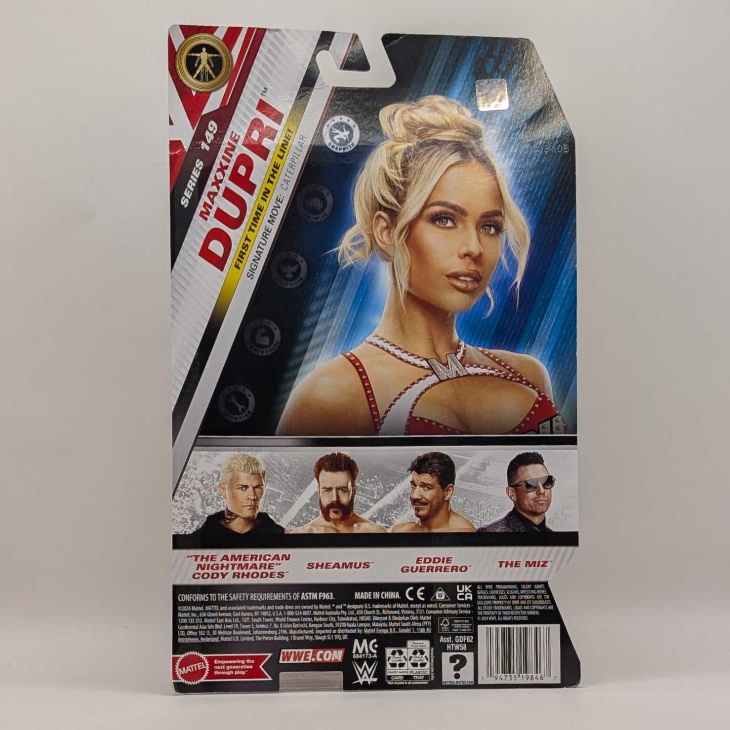 2024 WWE Mattel Main Event Series 149 Maxxine Dupri – Wrestling