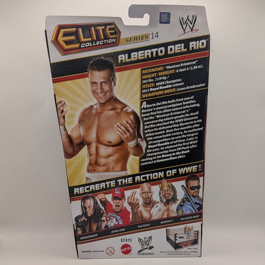 2012 WWE Mattel Elite Collection Series 14 Alberto Del Rio