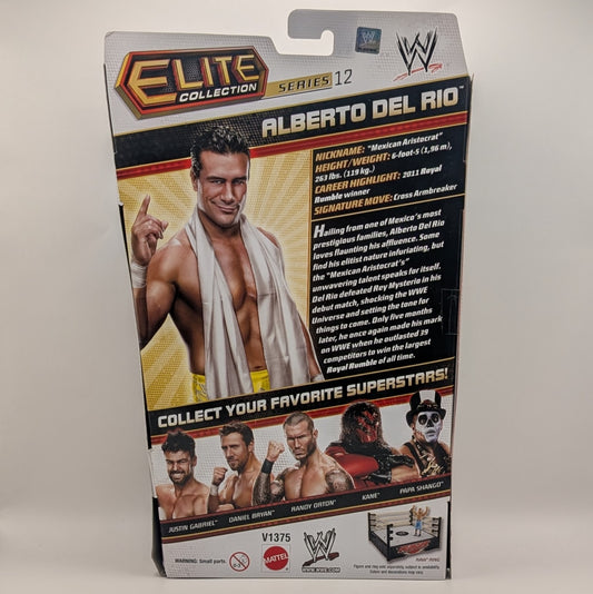 2012 WWE Mattel Elite Collection Series 12 Alberto Del Rio