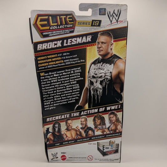 2013 WWE Mattel Elite Collection Series 19 Brock Lesnar