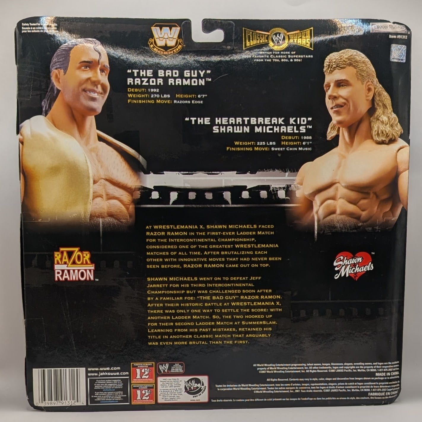 2007 WWE Jakks Pacific Classic Superstars Ladder Match: Razor
