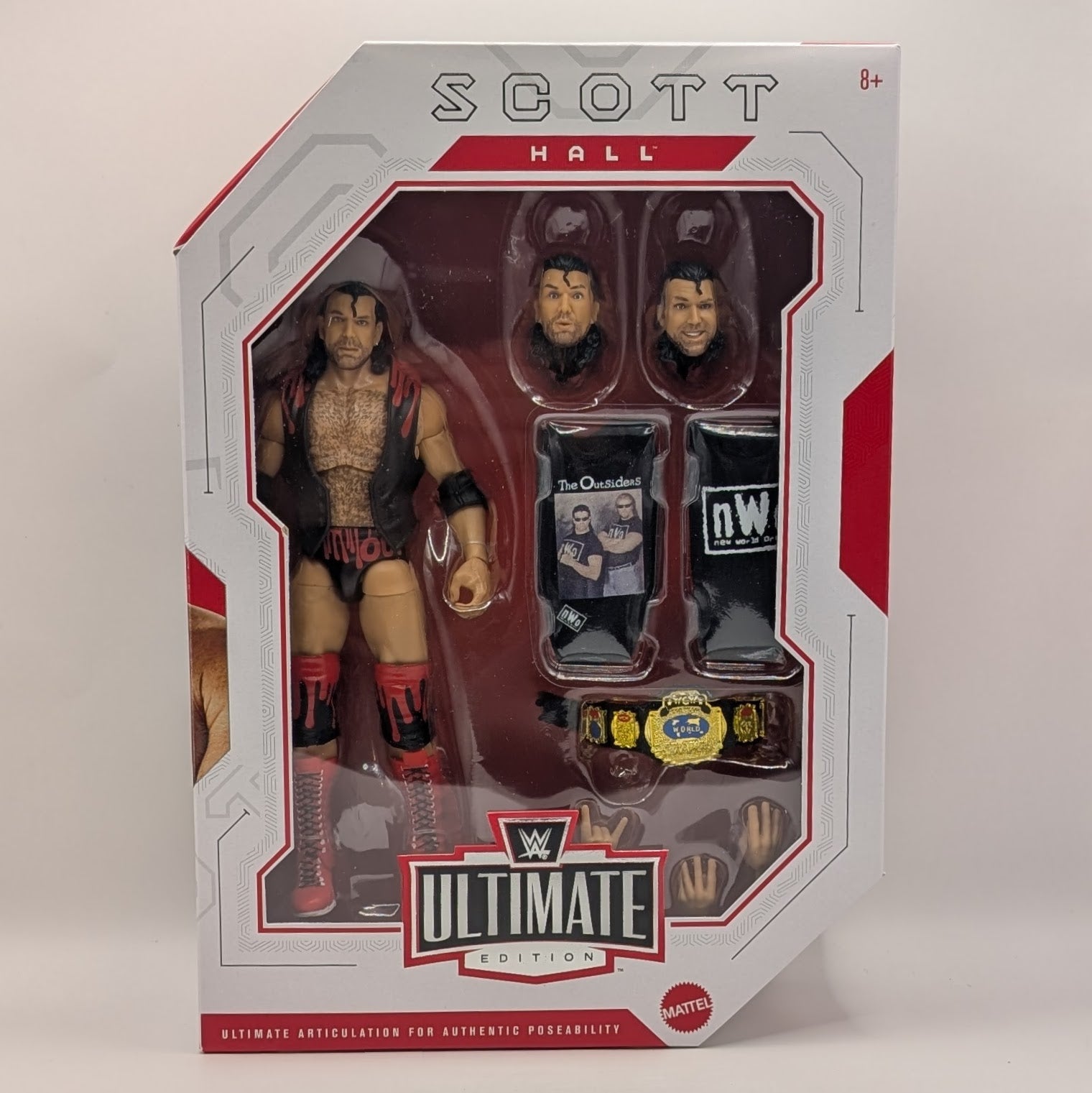 スポーツ Mattel WWE Elite Ultimate Scott Hall 2024 WWE Mattel Ultimate Edition Scott Hall [Exclusive