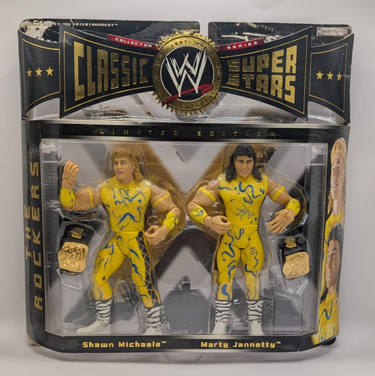 2005 WWE Jakks Pacific Classic Superstars 2-Packs Series 1 The Rockers: Shawn Michaels & Marty Jannetty
